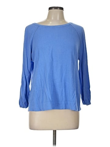 Ann Taylor LOFT 3/4 Sleeve T-Shirt (view 1)