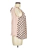 Elle 100% Rayon Pink Sleeveless Blouse Size M - photo 4