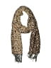 Merona 100% Polyester Animal Print Tan Brown Scarf One size - photo 1