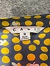 CAbi 100% Silk Print Yellow Short Sleeve Blouse Size S - photo 4