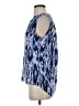 Dalia Collection 100% Rayon Blue Sleeveless Blouse Size S - photo 5