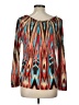 Carol Rose Brown Long Sleeve Blouse Size L - photo 2