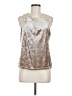 Porridge Silver Sleeveless Blouse Size Med (2) - photo 1