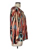 Carol Rose Brown Long Sleeve Blouse Size L - photo 4
