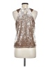 Porridge Silver Sleeveless Blouse Size Med (2) - photo 2