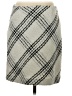 Vince Camuto 100% Polyester Argyle Gray Casual Skirt Size 4 - photo 2