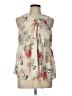 Torrid 100% Polyester Ivory Sleeveless Blouse Size Lg Plus (0) - photo 1