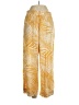 Assorted Brands Tropical Yellow Casual Pants Size L - photo 1