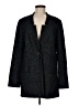 Nordstrom Collection Black Wool Coat Size M - photo 1