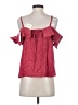 Maeve Red Sleeveless Blouse Size S - photo 2