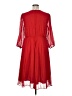 Ann Taylor 100% Polyester Red Cocktail Dress Size 16 (petite) - photo 2