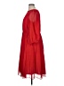 Ann Taylor 100% Polyester Red Cocktail Dress Size 16 (petite) - photo 5