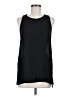 Lush 100% Polyester Black Sleeveless Top Size M - photo 1