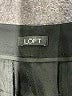 Ann Taylor LOFT 100% Polyester Black Casual Pants Size 4 - photo 4