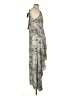 Calypso St. Barth 100% Polyester Paisley Silver Cocktail Dress Size S - photo 4