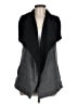 Athleta Gray Faux Fur Vest Size M - photo 1
