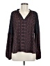 Roan + Ryan 100% Polyester Black Long Sleeve Blouse Size M - photo 1