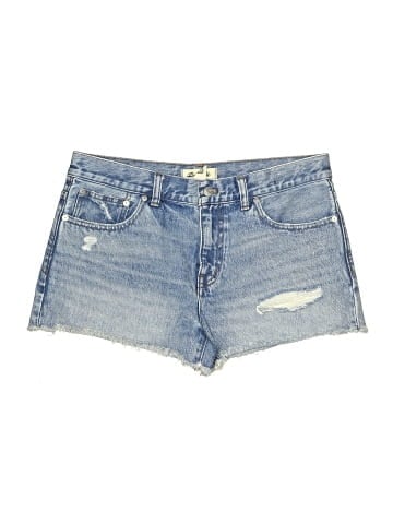 Madewell Low-Rise Boyfriend Shorts in Glendora Wash (view 1)