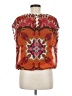 Alberto Makali 100% Polyester Orange 3/4 Sleeve Blouse Size M - photo 2