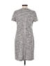 Calvin Klein Tweed Gray Casual Dress Size 8 - photo 2