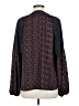 Roan + Ryan 100% Polyester Black Long Sleeve Blouse Size M - photo 2