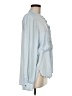Lou & Grey 100% Polyester Color Block Gray Long Sleeve Blouse Size M - photo 4