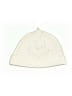 Unbranded 100% Cotton Ivory White Beanie Size Newborn - photo 1
