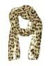 Unbranded Animal Print Tan Scarf One size - photo 1