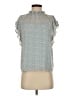 Monteau 100% Polyester Blue Sleeveless Blouse Size S - photo 1