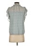 Monteau 100% Polyester Blue Sleeveless Blouse Size S - photo 2
