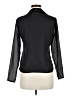 Moda International 100% Polyester Black Long Sleeve Blouse Size S - photo 2