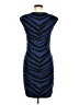 Express Chevron-herringbone Blue Cocktail Dress Size M - photo 2