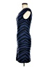 Express Chevron-herringbone Blue Cocktail Dress Size M - photo 5