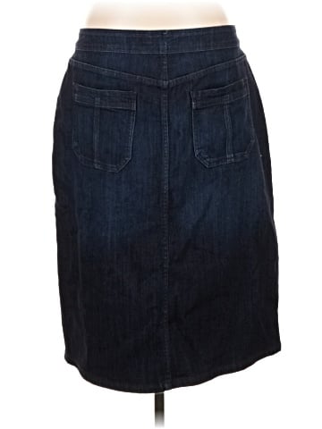 Liz Claiborne Denim Skirt (view 2)
