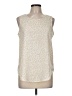 Maurices 100% Polyester Ivory Sleeveless Top Size M - photo 1