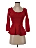 Express Red 3/4 Sleeve Top Size XS - photo 1