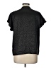 Shein Black Short Sleeve Blouse Size L - photo 2