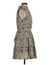 Jodifl 100% Polyester Animal Print Tan Casual Dress Size S - photo 4