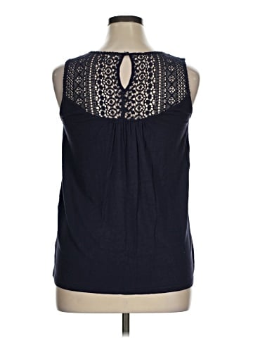 Skies Are Blue Sleeveless Blouse (view 2)