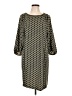 Max Studio Print Black Casual Dress Size L - photo 1