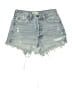 AGOLDE 100% Cotton Blue Denim Shorts Size 25 waist - photo 1