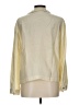 Pomandere Color Block Ivory Long Sleeve Blouse Size 12 - photo 2