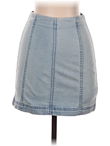 Free People Denim Skirt (view 1)