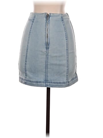 Free People Denim Skirt (view 2)