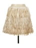 Flawless Solid Ivory Casual Skirt Size L - photo 2