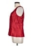 Jackie Jon 100% Polyester Red Sleeveless Blouse Size 12 - photo 5