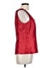 Jackie Jon 100% Polyester Red Sleeveless Blouse Size 12 - photo 4