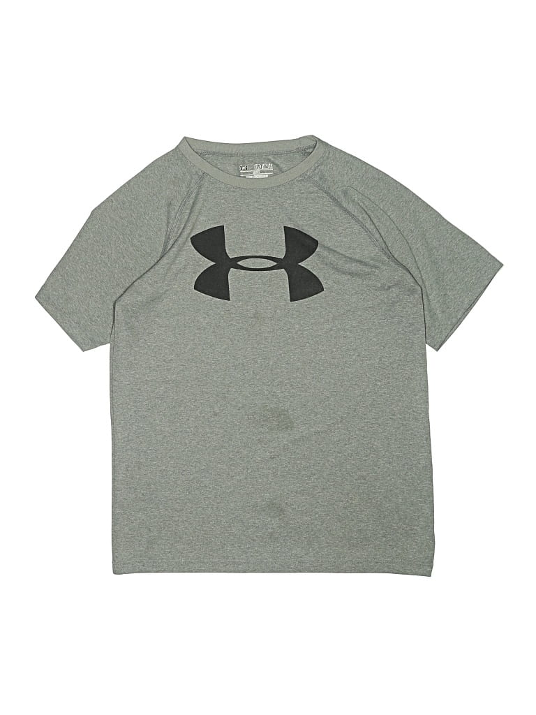 Pre-owned Under Armour Kids' Active T-shirt In Gray