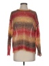 Fate Tie-dye Red Brown Pullover Sweater Size S - photo 1