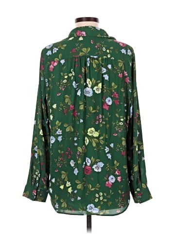 Ann Taylor Long Sleeve Blouse (view 2)